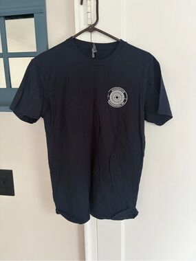 Men's Short Sleeve navy blue automotive tee